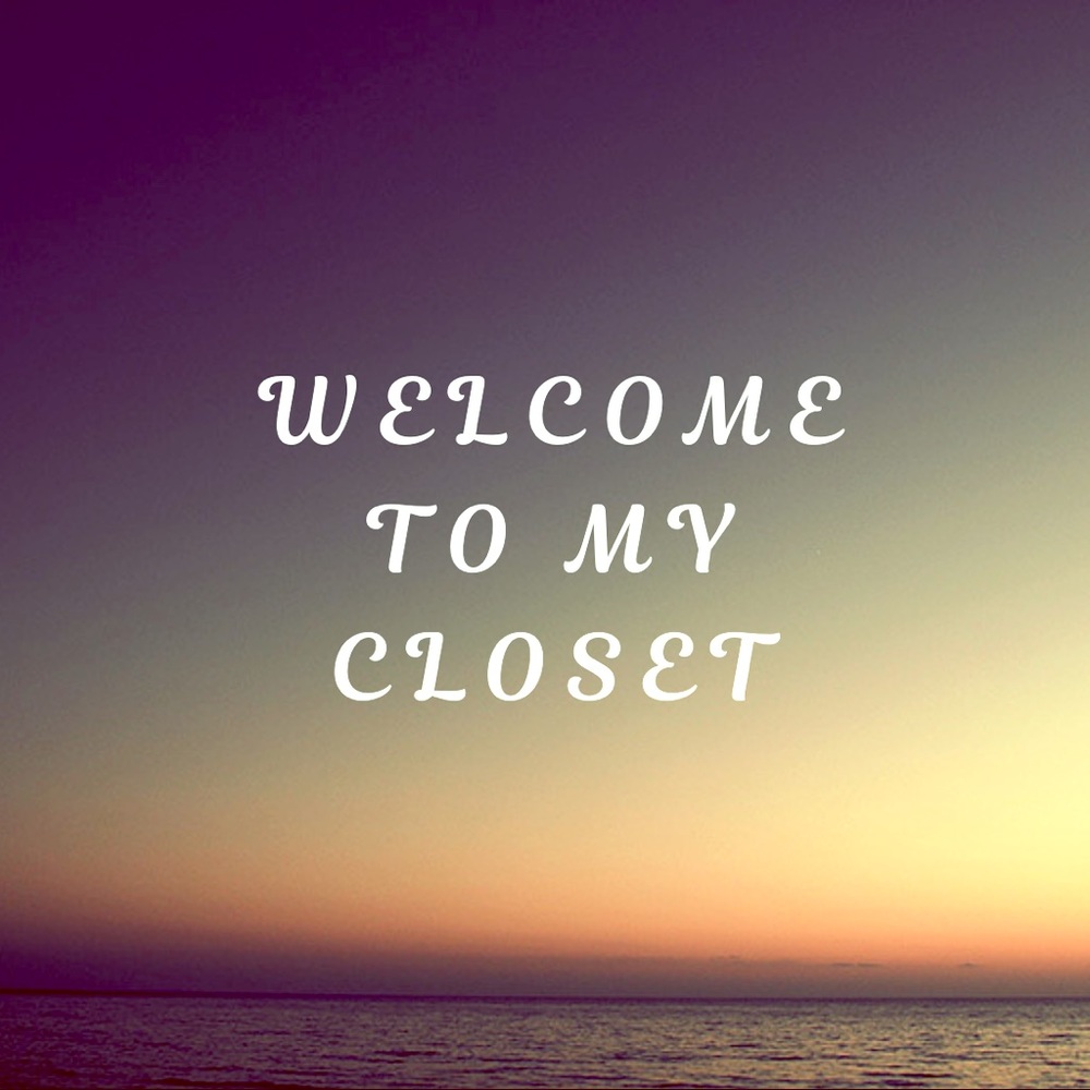 Welcome to my closet